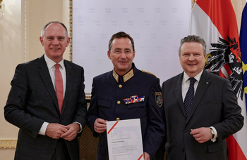 Dr. Gerhard Pürstl als Landespolizeipräsident wiederbestellt
