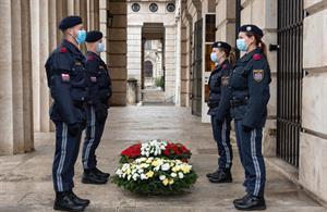 Gedenken an die im Dienst zu Tode gekommenen Polizistinnen und Polizisten