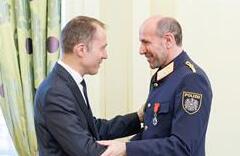 Ehrung für den Generaldirektor für die öffentliche Sicherheit