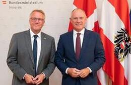 Karner trifft dänischen Migrationsminister in Wien